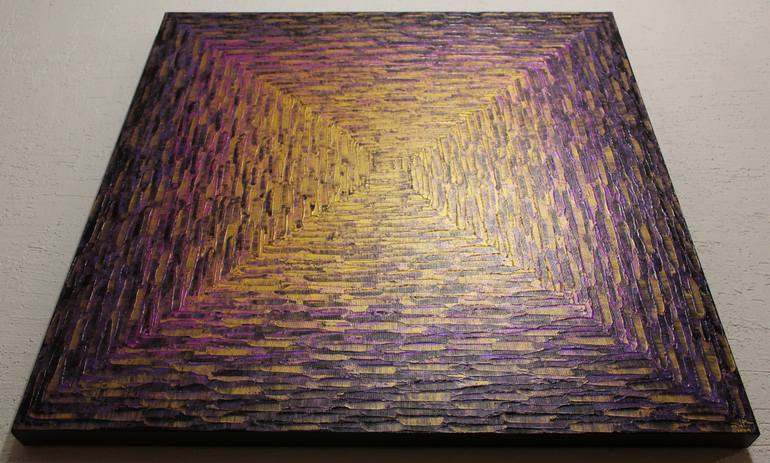 Original Abstract Expressionism Abstract Painting by Jonathan Pradillon