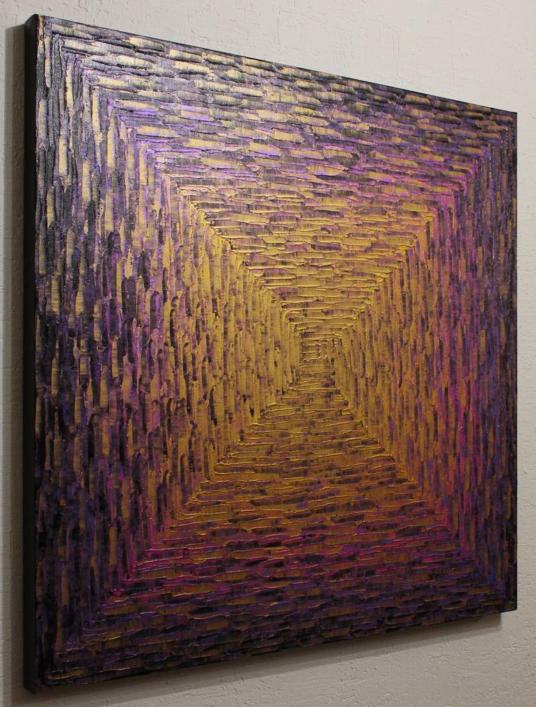 Original Abstract Expressionism Abstract Painting by Jonathan Pradillon