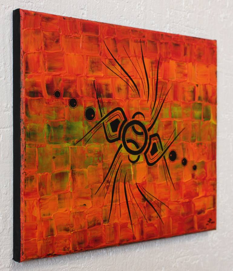 Original Abstract Comics Painting by Jonathan Pradillon