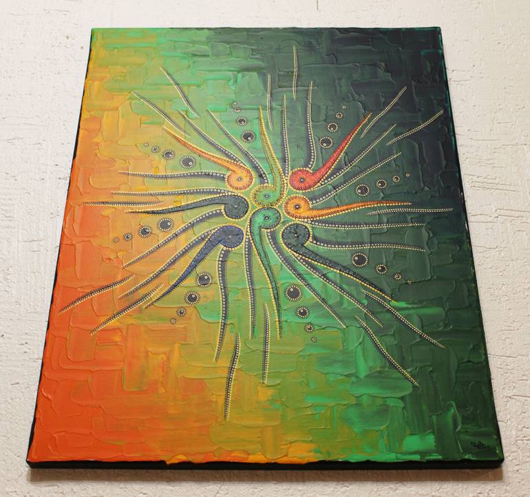 Original Modern Abstract Painting by Jonathan Pradillon