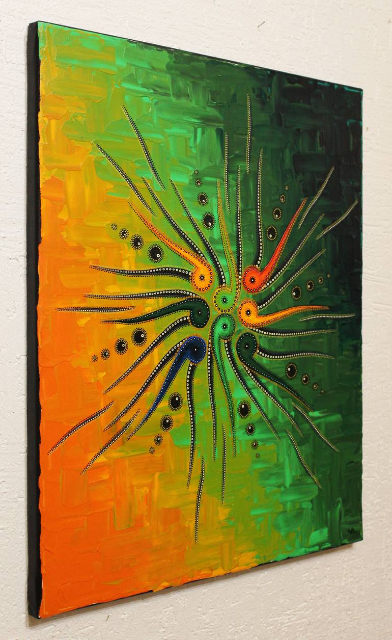 Original Modern Abstract Painting by Jonathan Pradillon