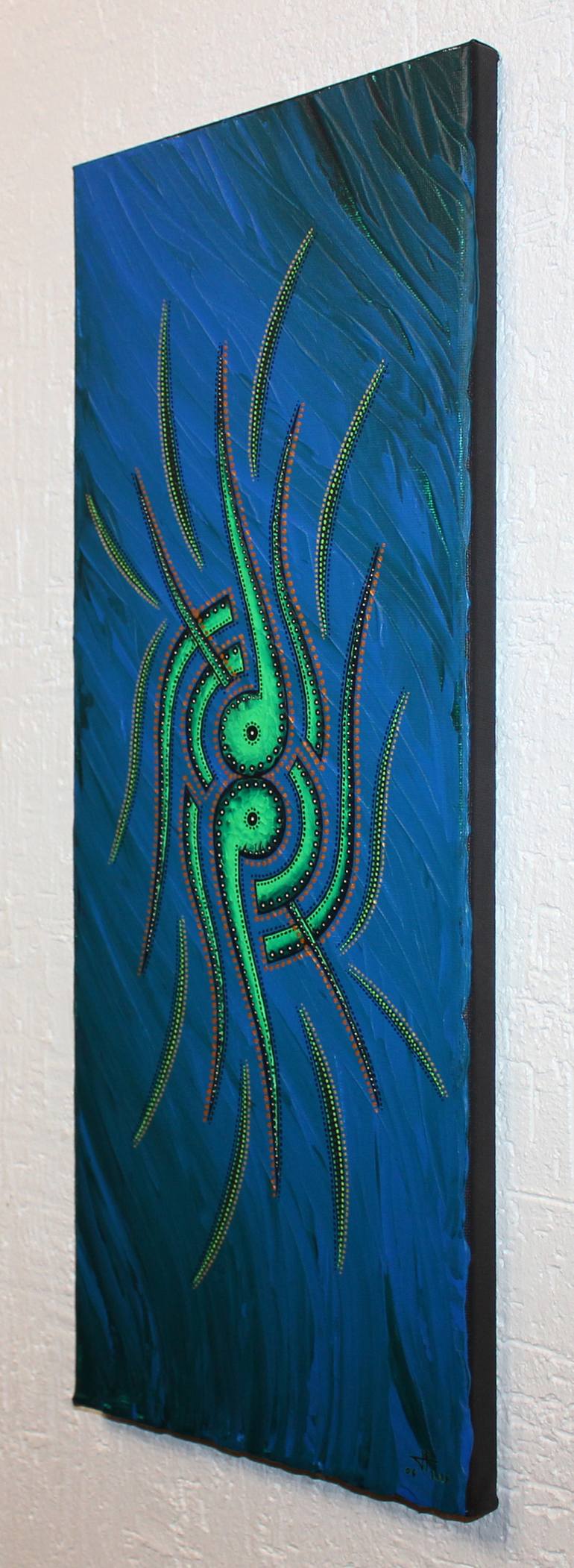 Original Fine Art Abstract Painting by Jonathan Pradillon