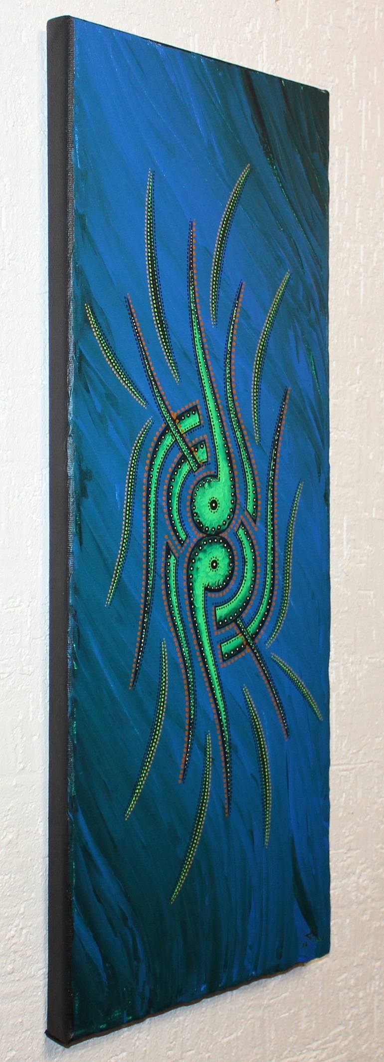 Original Fine Art Abstract Painting by Jonathan Pradillon