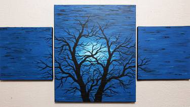 Tree Silhouette Paintings For Sale Saatchi Art