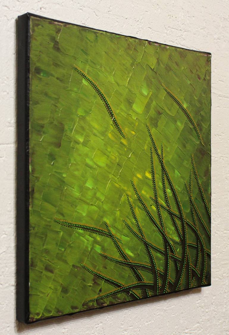 Original Abstract Nature Painting by Jonathan Pradillon