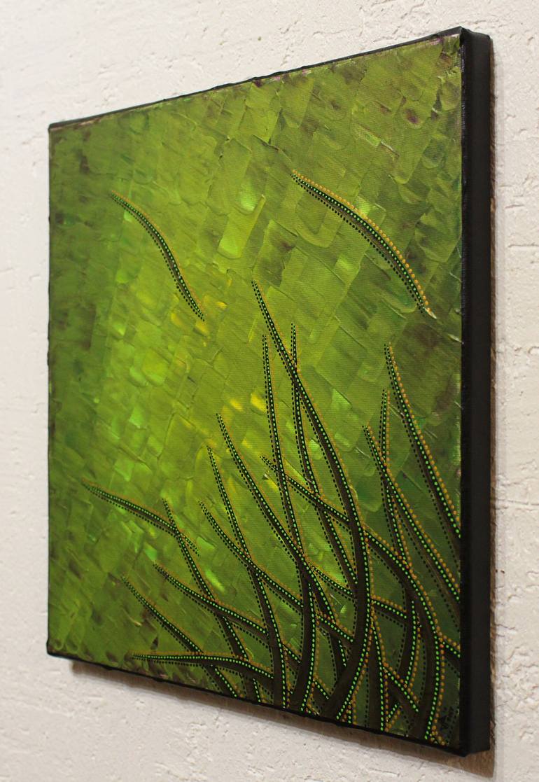 Original Abstract Nature Painting by Jonathan Pradillon