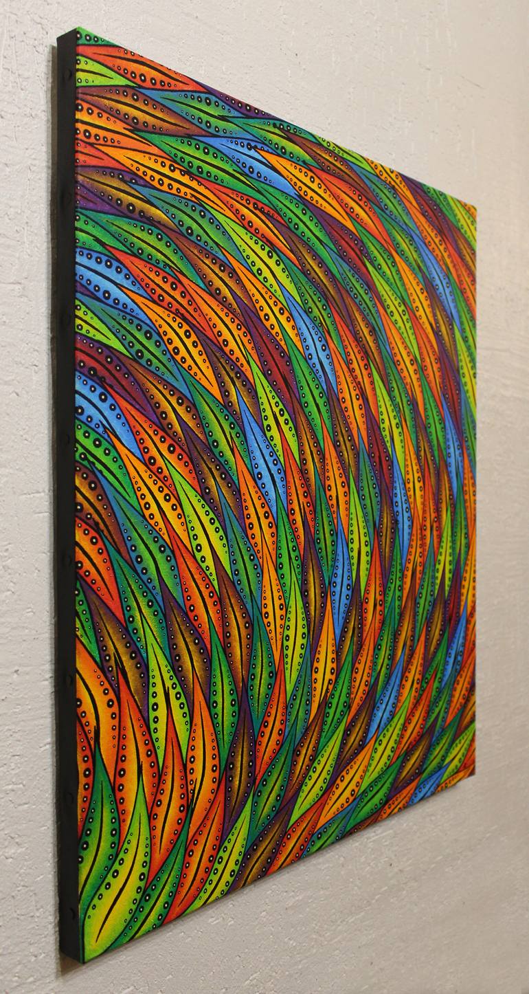 Original Abstract Painting by Jonathan Pradillon