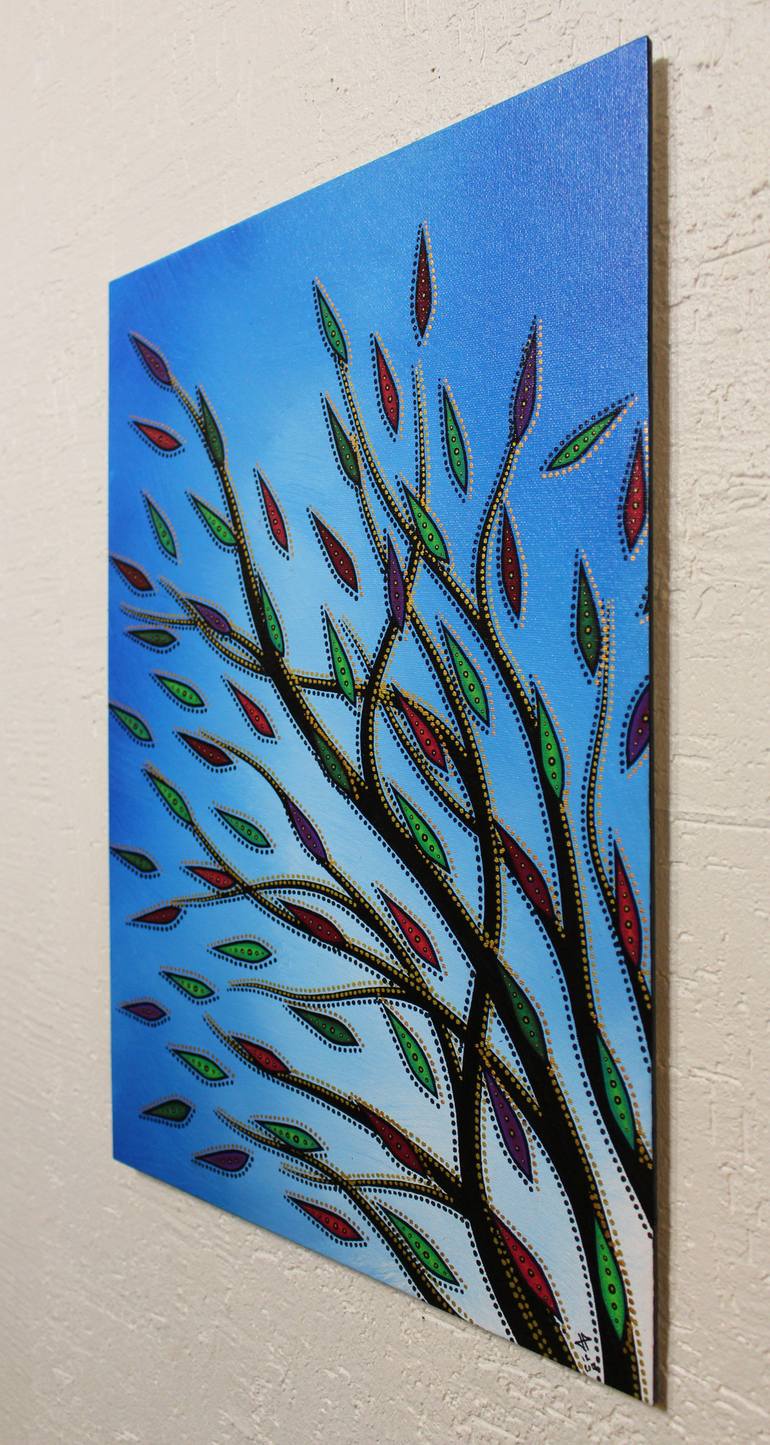 Original Abstract Nature Painting by Jonathan Pradillon