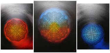 Original Abstract Paintings by Jonathan Pradillon