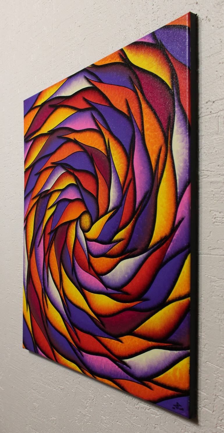 Original Abstract Painting by Jonathan Pradillon