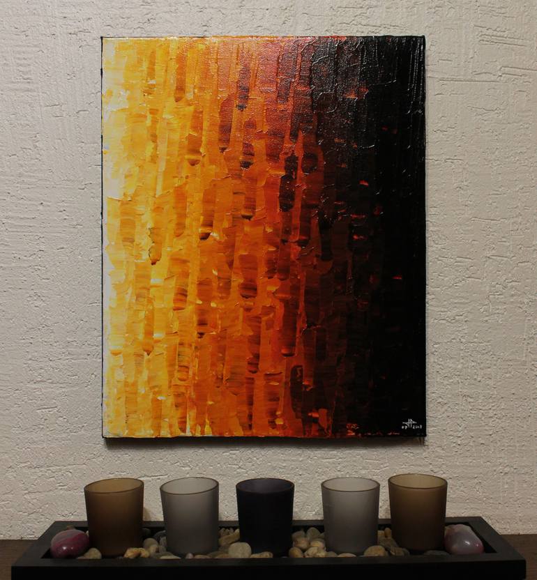 Original Abstract Painting by Jonathan Pradillon