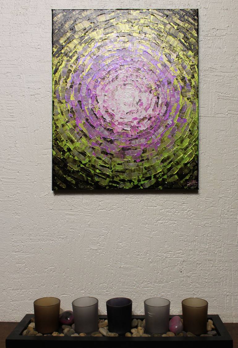 Original Abstract Painting by Jonathan Pradillon