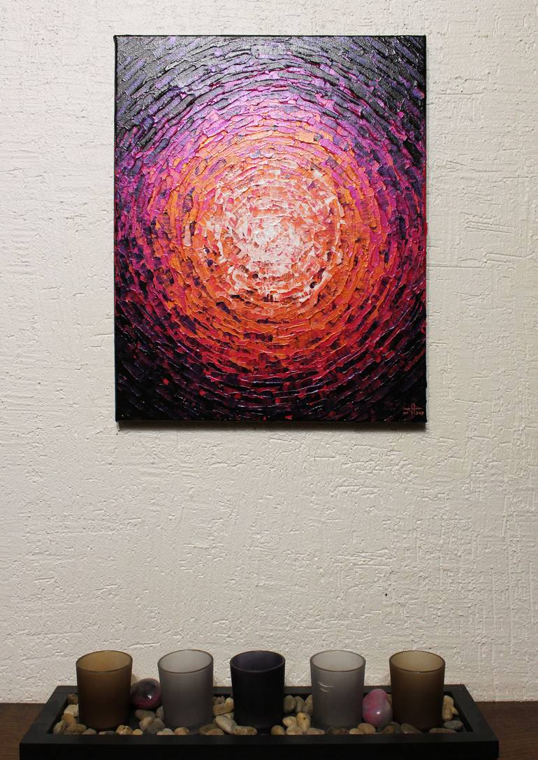 Original Abstract Painting by Jonathan Pradillon