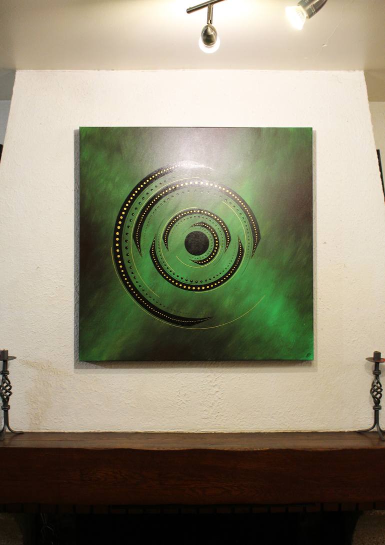 Original Abstract Painting by Jonathan Pradillon