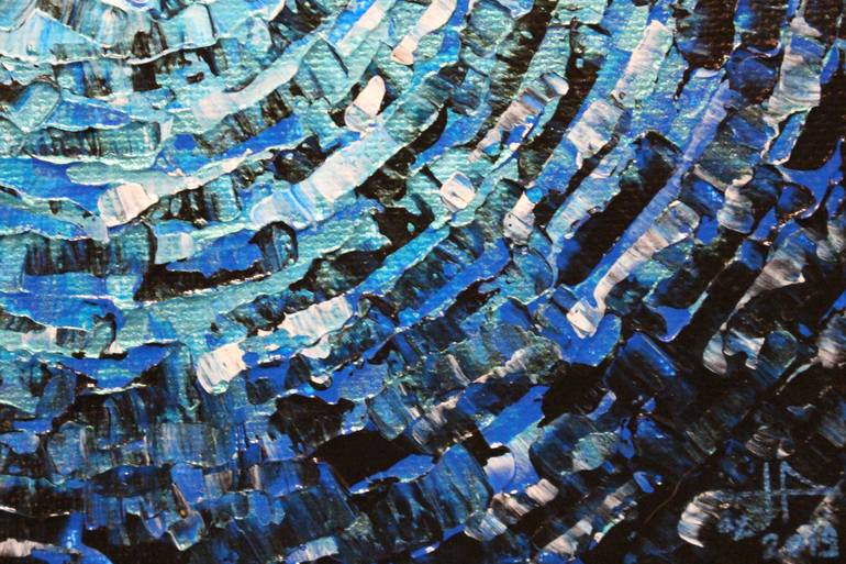 Original Abstract Expressionism Abstract Painting by Jonathan Pradillon