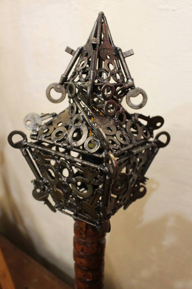 Original Light Sculpture by Jonathan Pradillon