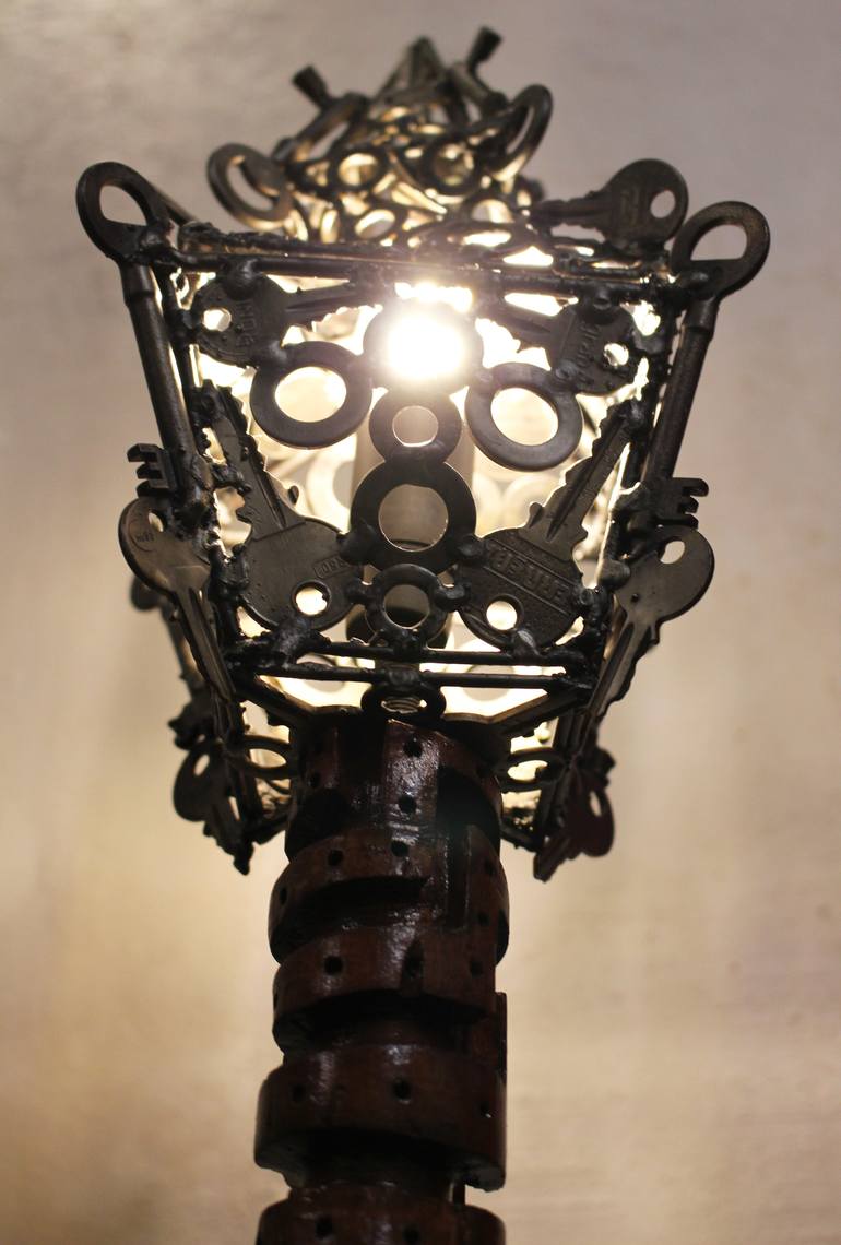 Original Light Sculpture by Jonathan Pradillon