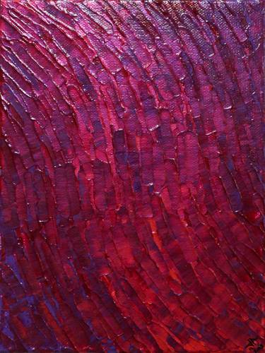 Texture movement / Purple Red thumb