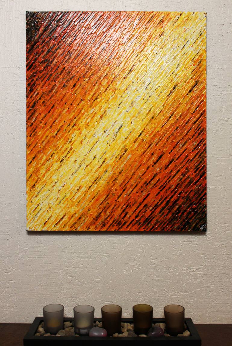 Original Abstract Painting by Jonathan Pradillon