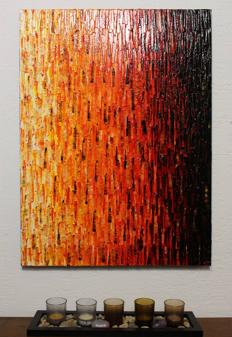 Original Abstract Painting by Jonathan Pradillon