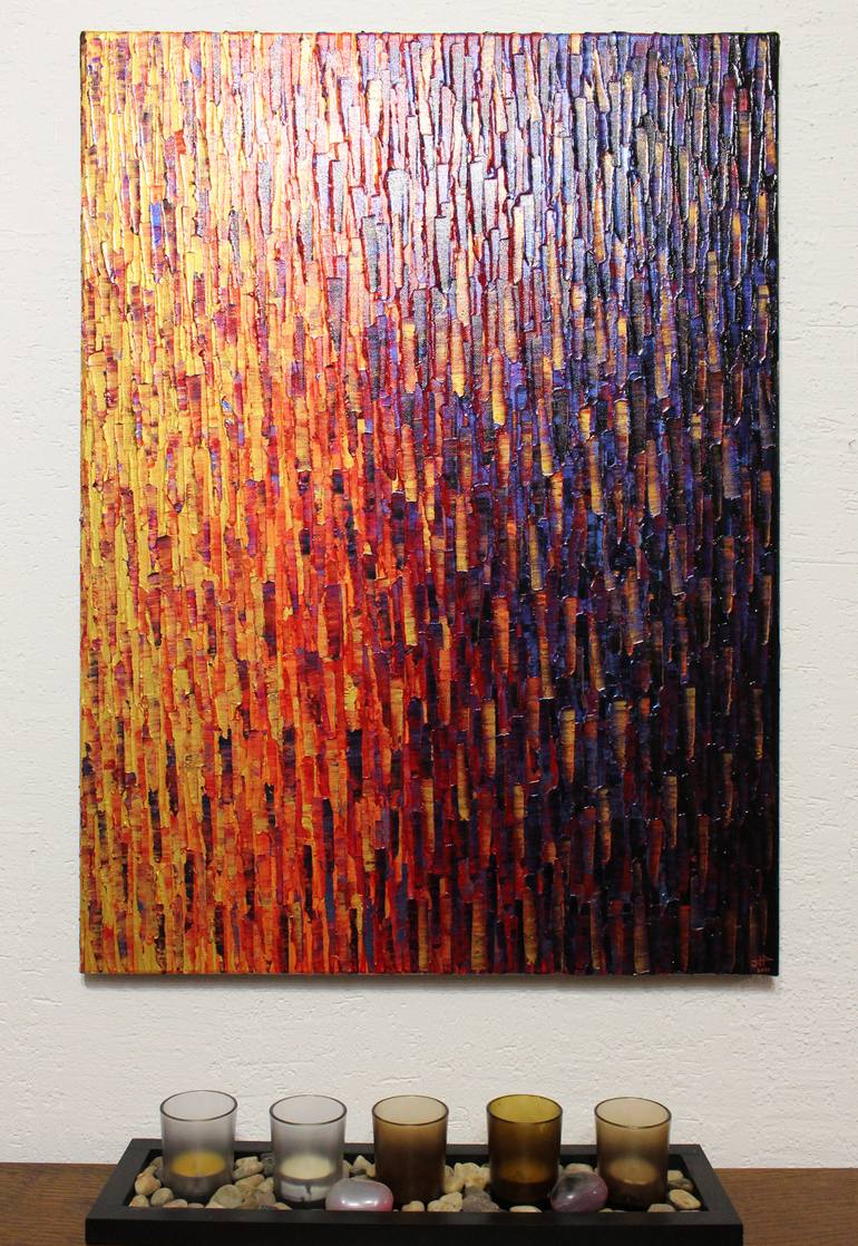 Original Abstract Painting by Jonathan Pradillon