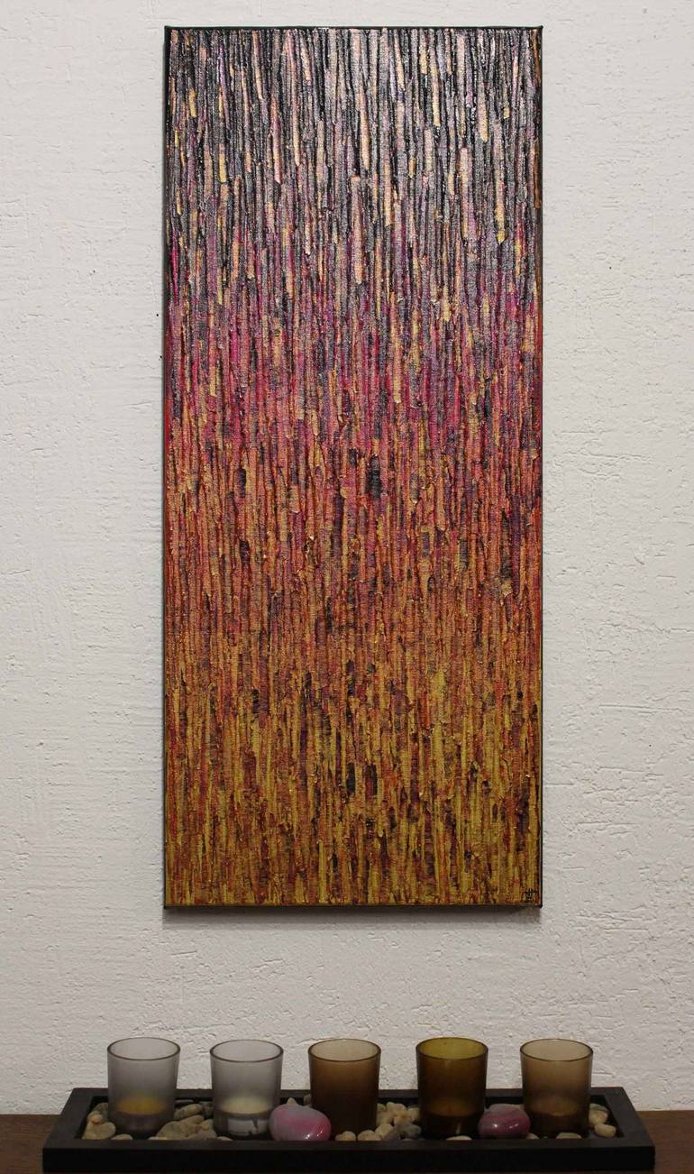 Original Abstract Expressionism Abstract Painting by Jonathan Pradillon