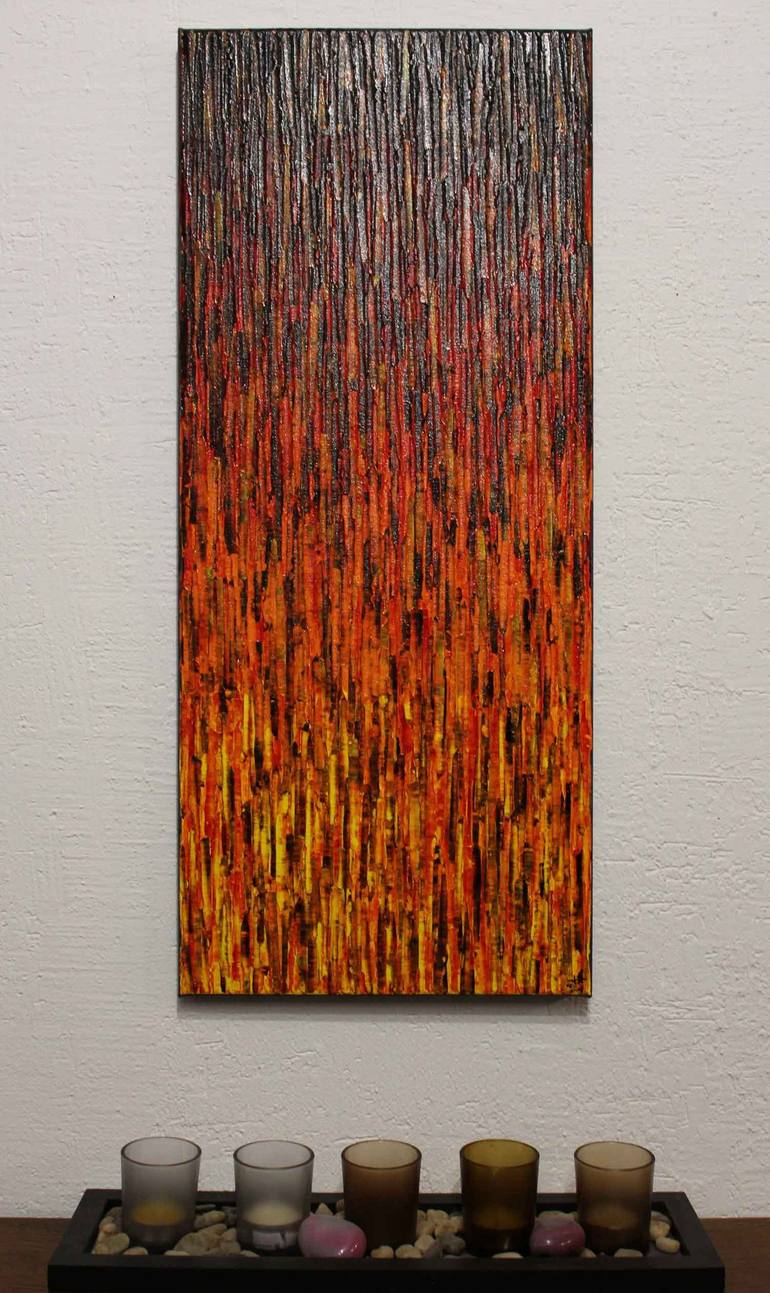 Original Abstract Painting by Jonathan Pradillon