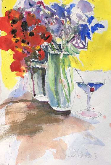 Wild Flowers and a Martini thumb