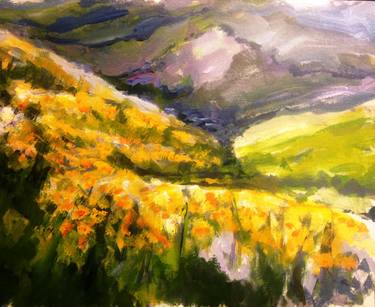 Original Impressionism Landscape Paintings by Daniel Clarke