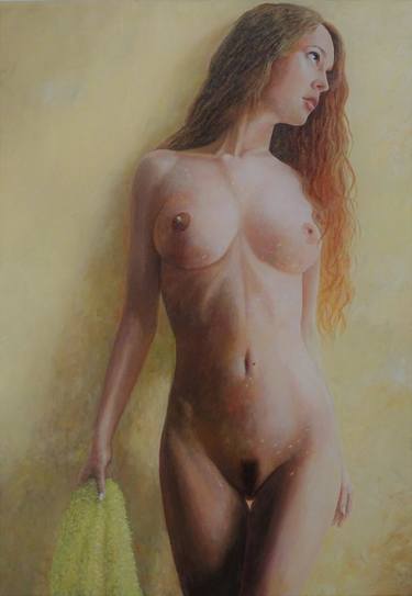 Original Nude Paintings by volodymyr amochkin