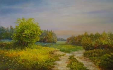Original Landscape Paintings by volodymyr amochkin
