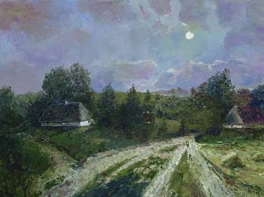 Original Impressionism Landscape Paintings by volodymyr amochkin