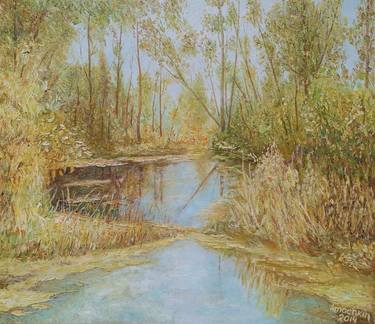Print of Landscape Paintings by volodymyr amochkin