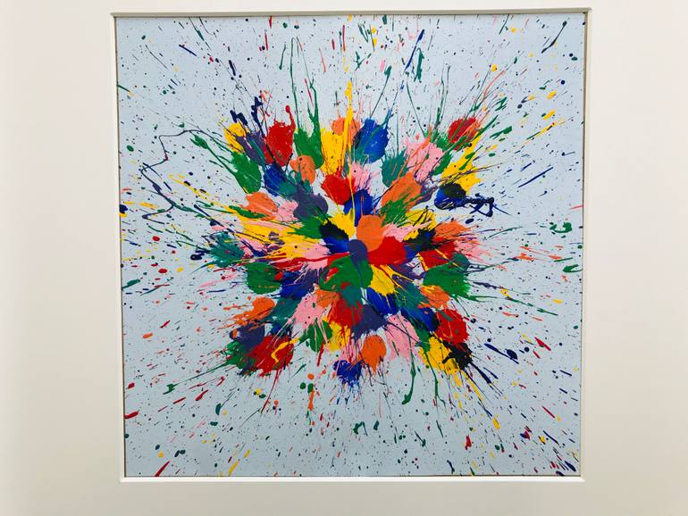 Original Abstract Expressionism Abstract Painting by Colin Mcnaught