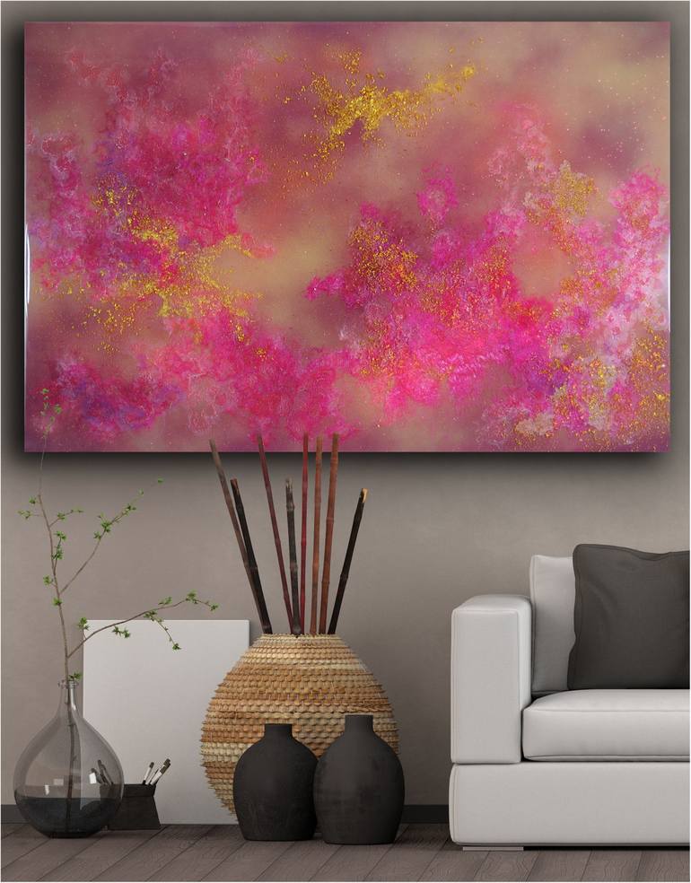 Original Abstract Painting by Jesse Milano