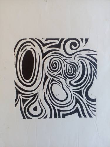 Print of Conceptual Patterns Printmaking by Satonius Webb