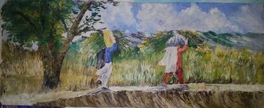 Original Landscape Painting by Muhammad Arif Gohar