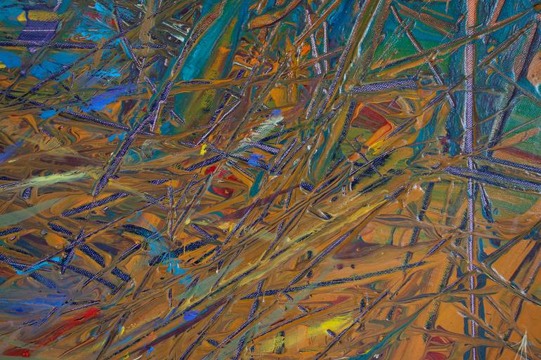 Original Abstract Nature Painting by Serhiy Savchenko