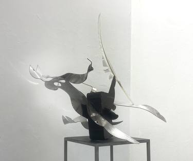 Original Abstract Expressionism Animal Sculpture by Serhiy Savchenko
