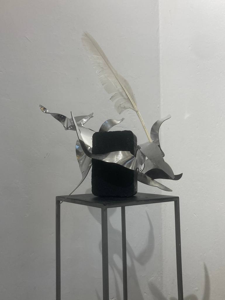 Original Abstract Expressionism Animal Sculpture by Serhiy Savchenko