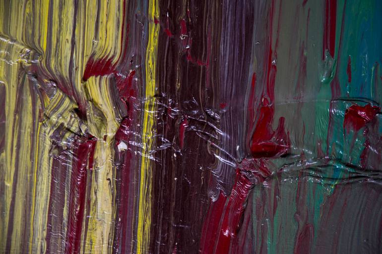 Original Conceptual Abstract Painting by Serhiy Savchenko