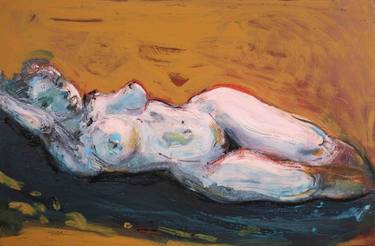 Original Abstract Nude Paintings by Serhiy Savchenko