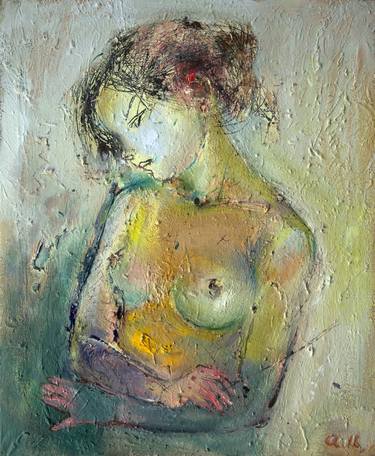 Print of Abstract Expressionism Nude Paintings by Serhiy Savchenko