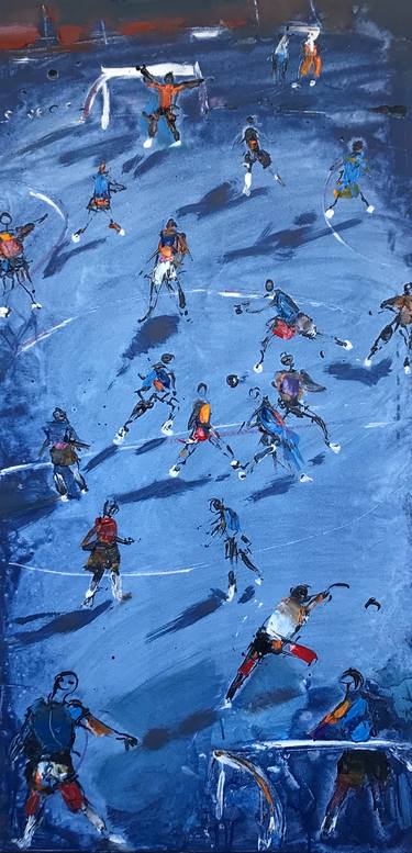 Print of Abstract Sport Paintings by Serhiy Savchenko