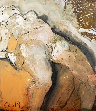 Original Abstract Erotic Paintings by Serhiy Savchenko