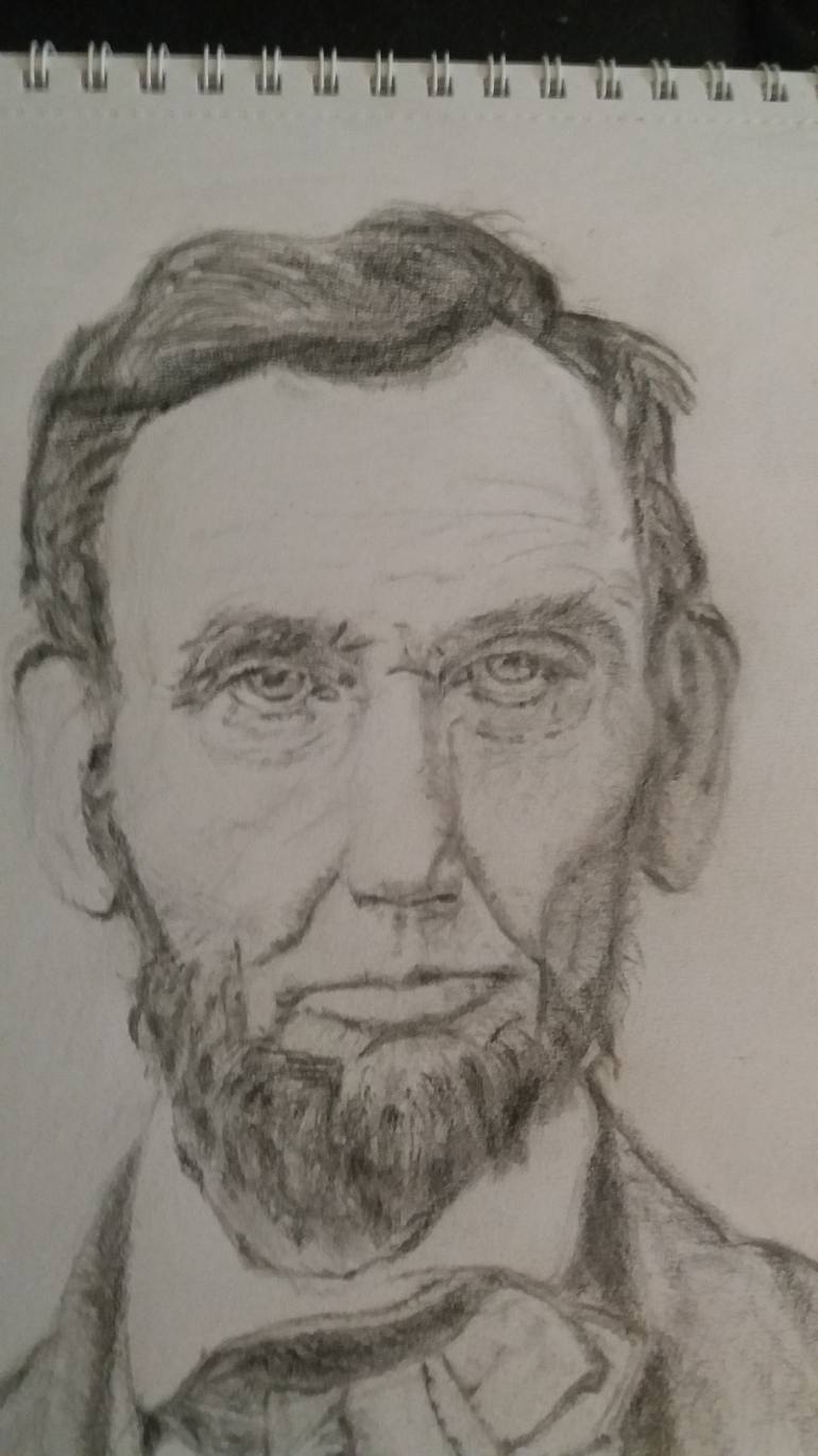 Original Portraiture People Drawing by Fanele Mabaso