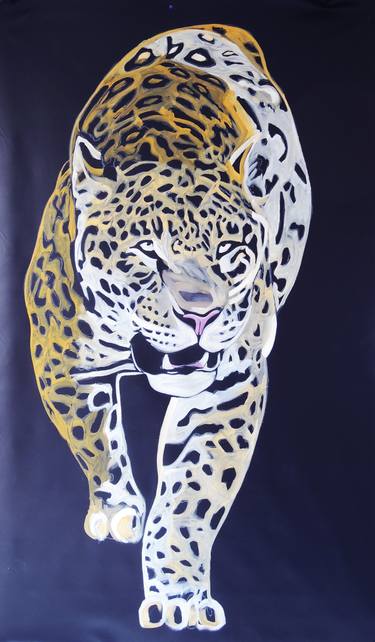 Original Animal Painting by NATHALIE LETULLE