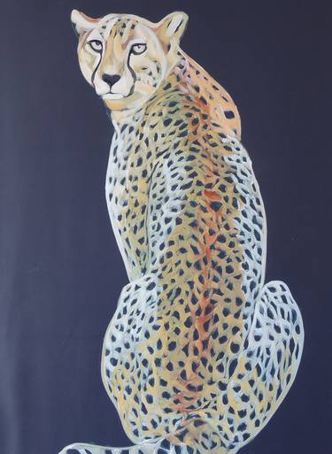 Print of Figurative Animal Paintings by NATHALIE LETULLE