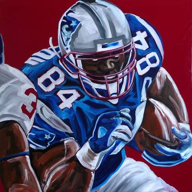 Original Expressionism Sports Paintings by NATHALIE LETULLE