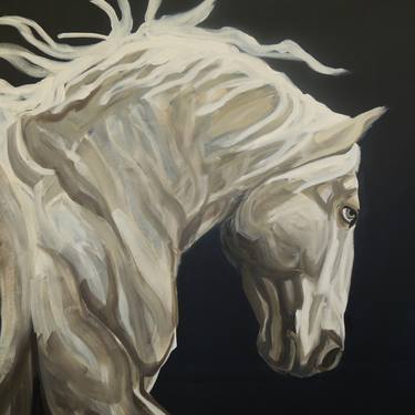 Original Expressionism Animal Paintings by NATHALIE LETULLE